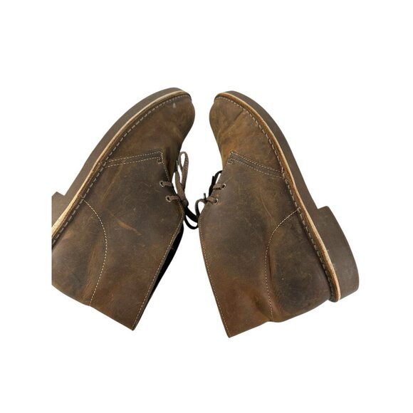 Clarks Originals Men 8M Brown Nubuck Leather Chukka Lace Up  Ankle Desert Boots main image 6